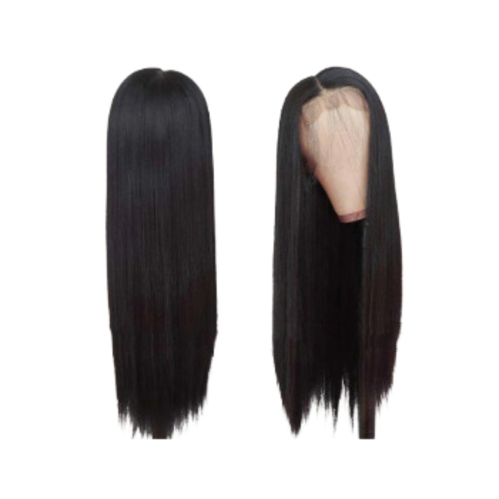 frontal Hd wig length 24 desinty 150% - Halawah Beauty